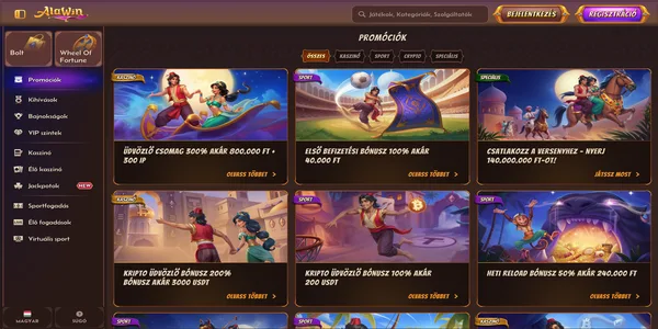 Alawin Casino screenshot 2