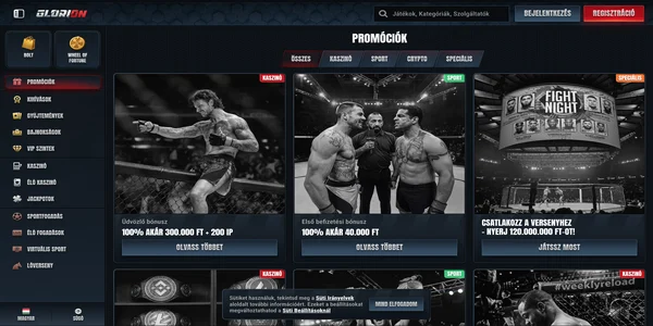 Glorion Casino screenshot 2