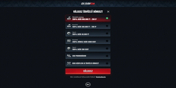 Glorion Casino screenshot 3